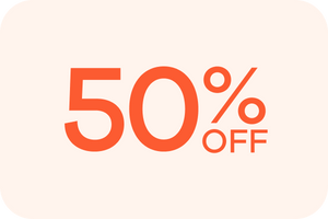 50% OFF